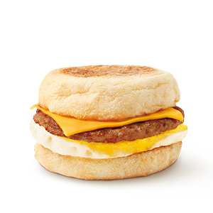 Breakfast English Muffin with Sausage