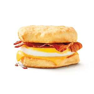 Breakfast Biscuit with Bacon